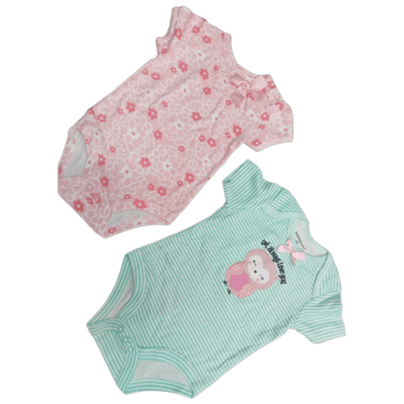 Flowers and Lining Bodysuits by Little Smiles