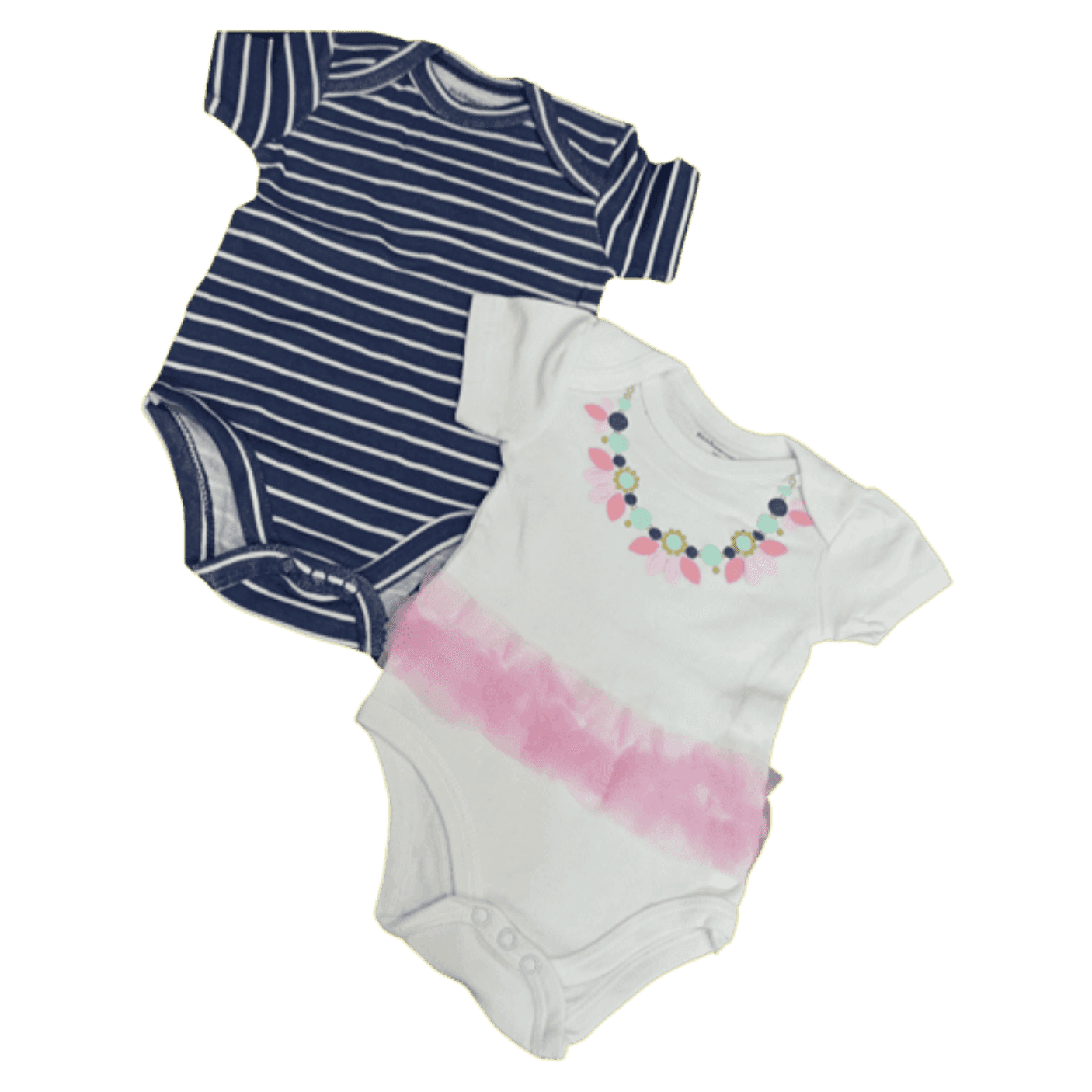 Frilly and Lining Bodysuits — Bodysuits by Little Smiles Pakistan