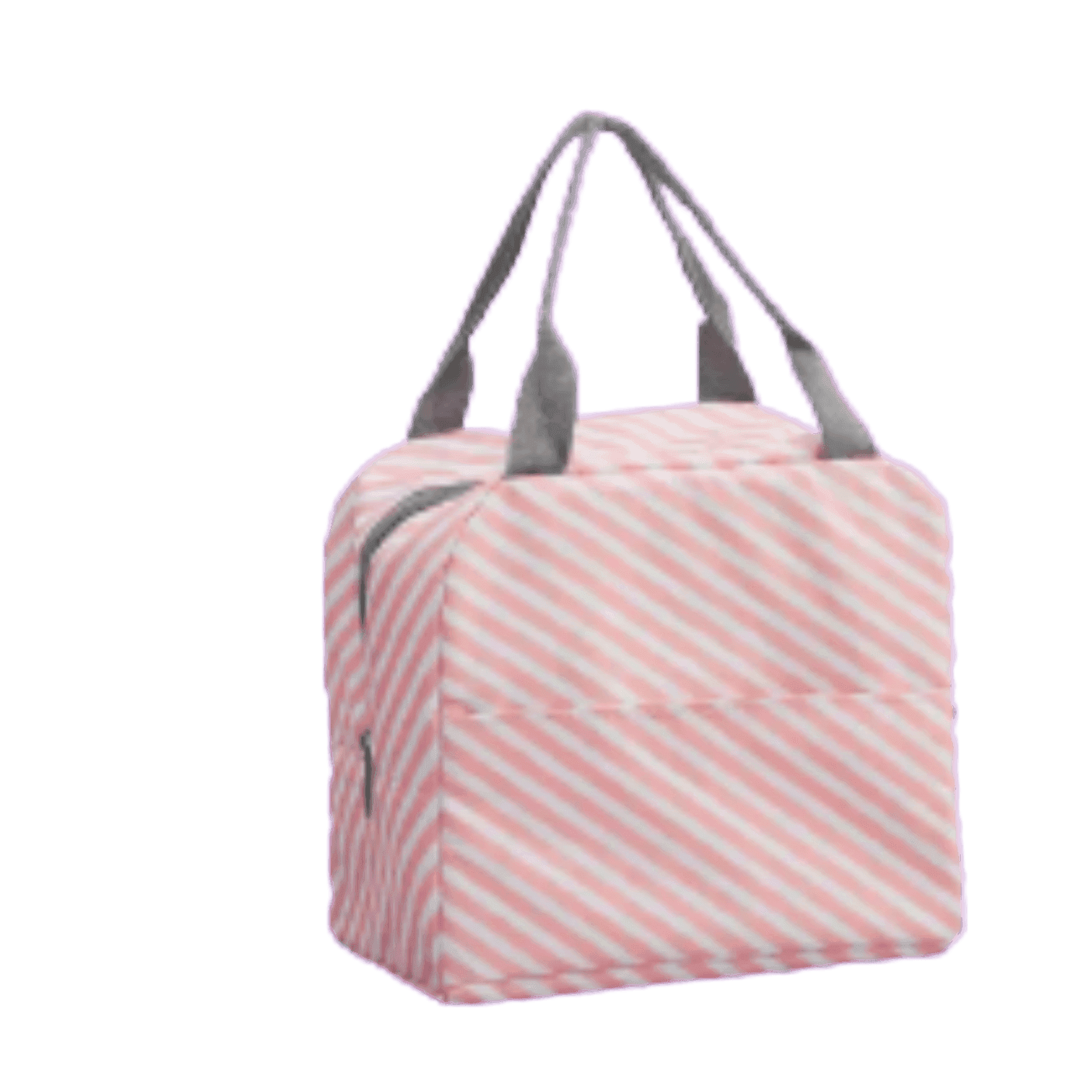 Pink and White Food Bag by Little Smiles