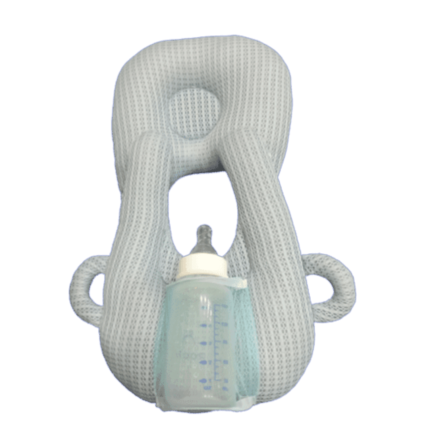 Blue Feeding Cushion by Little Smiles
