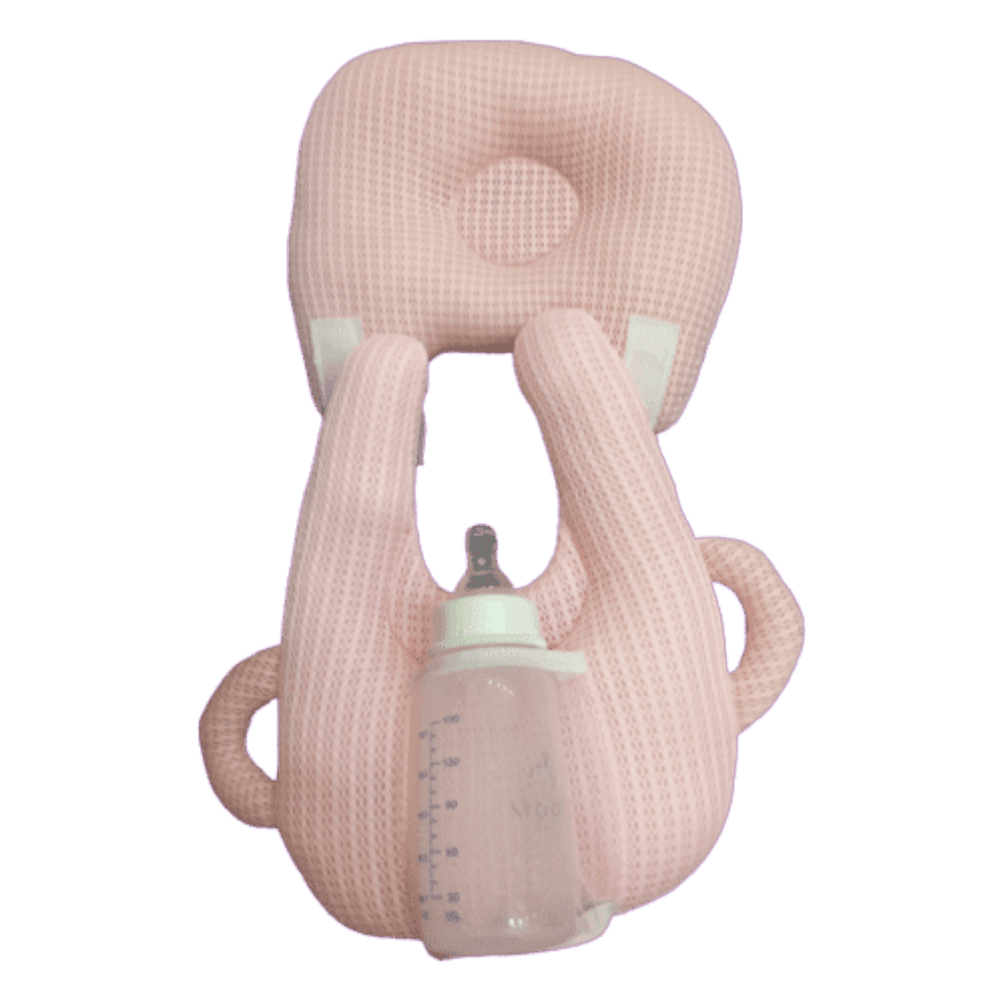 Pink Feeding Cushion — Feeding Cushion by Little Smiles Pakistan